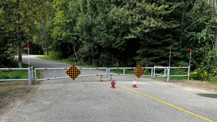 32ft wide vehicle access gate for Parks Canada in Rogers Pass